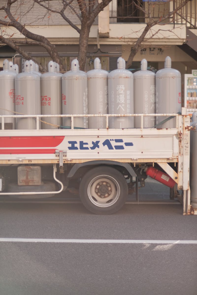 气体钢瓶配送运输